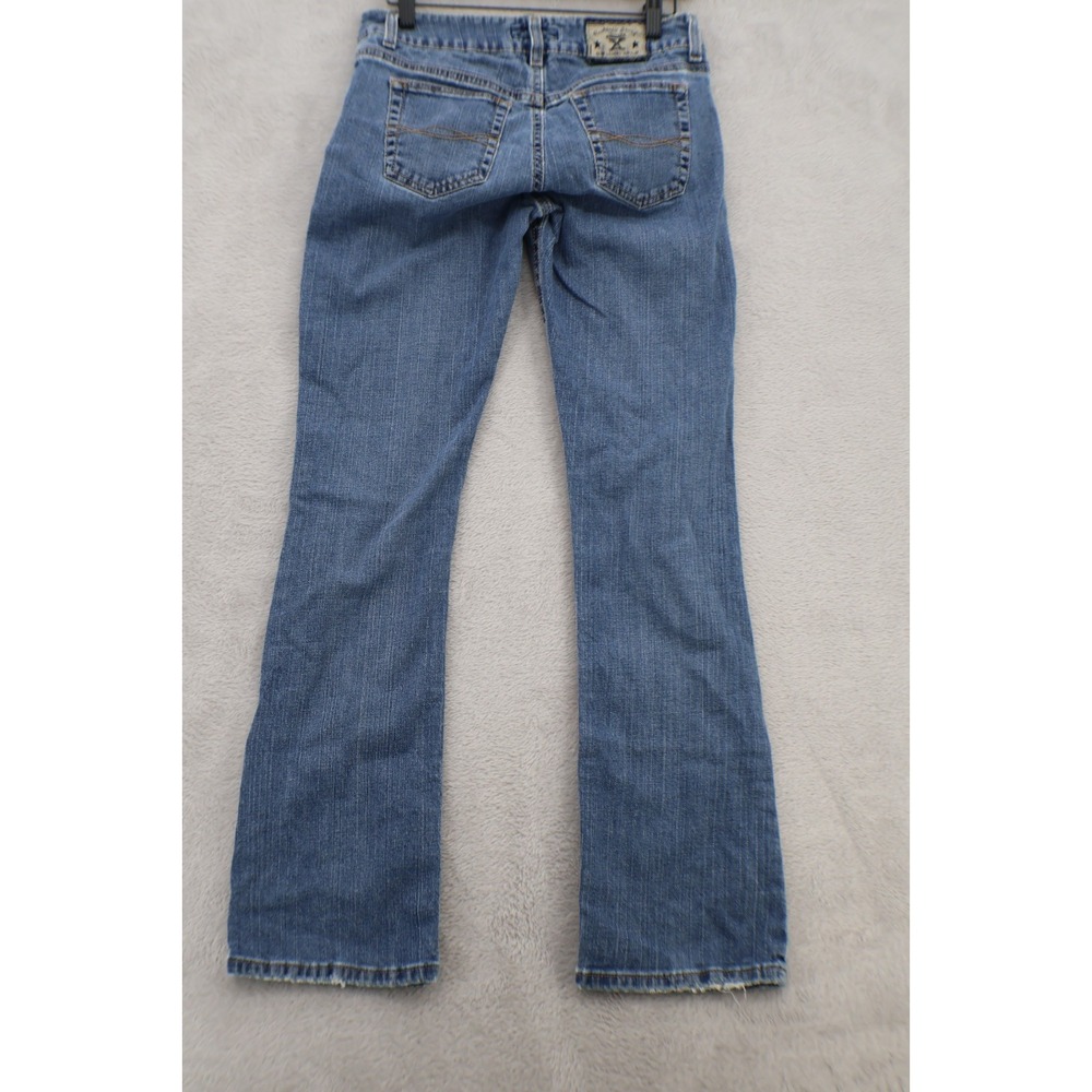 Wrangler Twenty X Jeans Womens 5/6 x 32 Low Rise Bootcut Y2K Western Denim
